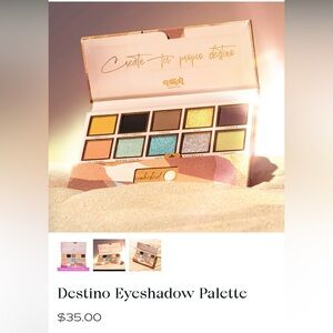 NIB: Denstino Fall 10 Pallet Eyeshadows